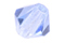 bicone crystals 4mm light sapphire