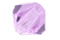 bicone crystals 4mm violet