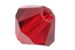 bicone crystals 5mm dark red