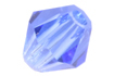 bicone crystals 7mm sapphire