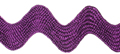 purple ric rac braid