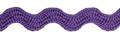 dark purple ric rac braid
