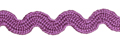 purple ric rac braid