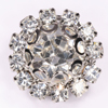 diamante rhinestone button approx 18mm wide