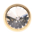 round gold crystal diamante rhinestone buttons approx 10mm wide