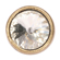 round bronze crystal diamante rhinestone buttons approx 8mm wide