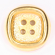 square gold button in 18mm
