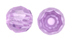 crystals round - 4mm violet