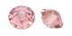crystals rondell shape 5mm x 3mm - mauve