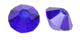 crystals rondell shape 5mm x 3mm - royal blue