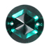 designer stones sew on - larger diamantes - emerald