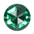 designer stones sew on - larger diamantes - green