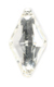 designer stones sew on - larger diamantes - 16mm x 11mm diamond crystal