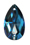 designer stones sew on - larger diamantes sew on - electric blue