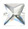 designer stones sew on - larger diamante sew on - 16mm square