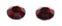 diamantes glue on - rhinestones glue on - Size SS16 (3.5mm) dark red