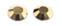 diamantes glue on - rhinestones glue on - Size SS16 (3.5mm) solid gold