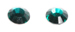 diamantes glue on - rhinestones glue on - Size SS20 (4.5mm) emerald