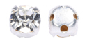 top quality 4mm sew-on diamante rhinestone with pointed back stone crystal