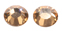 iron on diamante rhinestone in ss20 light topaz