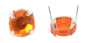 diamantes rhinestones studs with prongs ss20 orange