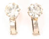 diamante rhinestone earrings width approx 7mm