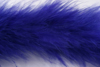 marabou feather trimming - dark royal blue