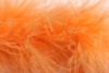 marabou feather trimming - light orange