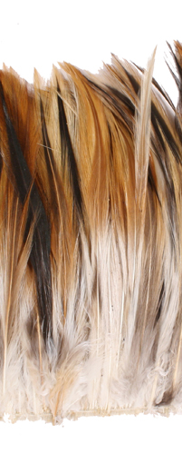10 Meters Natural Beige Cream Rooster Feather Fringe Ribbon – DIY Craft Trim