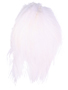 large white feather hackle pads