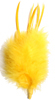 marabou feather spike - gold