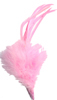 marabou feather spike - pink