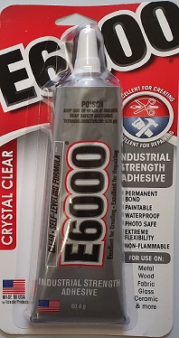 E6000 glue small 80.4 grams