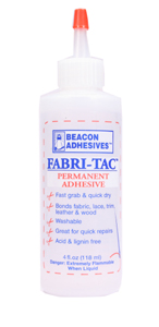 glue for fabric to fabric and more