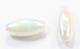 iridescent white pearls 3mm x 6mm rice shape
