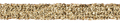 thin gold flat metallic braid approx 5mm wide