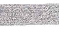 wide flat silver metallic braid 13mm wide