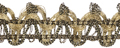 antique gold metallic braid approx 15-17mm wide