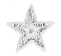 beaded and sequin motifs - large star shape