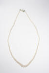 1 row pearl necklet Item no. 1202 with graduated pearls