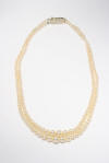 2 row pearl necklet Item no. 410/2 with graduated pearls