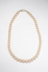 1 row pearl necklet Item no. 2404 with 8mm pearls