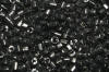 2 cut seed beads - black (medium)