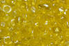 small multi cut seed beads yellow