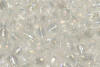 multi cut seed beads clear crystal AB rainbow