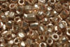 small multi cut seed beads solid silver (little pinky)