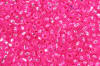 hot pink silver lined small seed bead