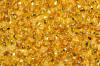 small seed beads - gold
