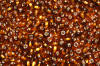 small seed beads - bronze