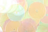 sequins - spangles - transparant iridescent cream pink